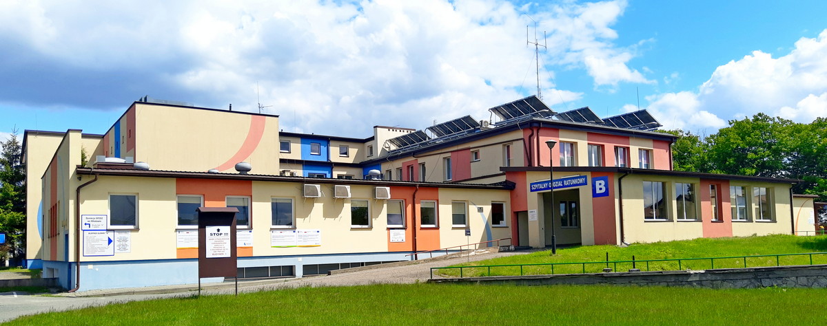 Zdjęcie budynku B - Szpitalny Oddział Ratunkowy